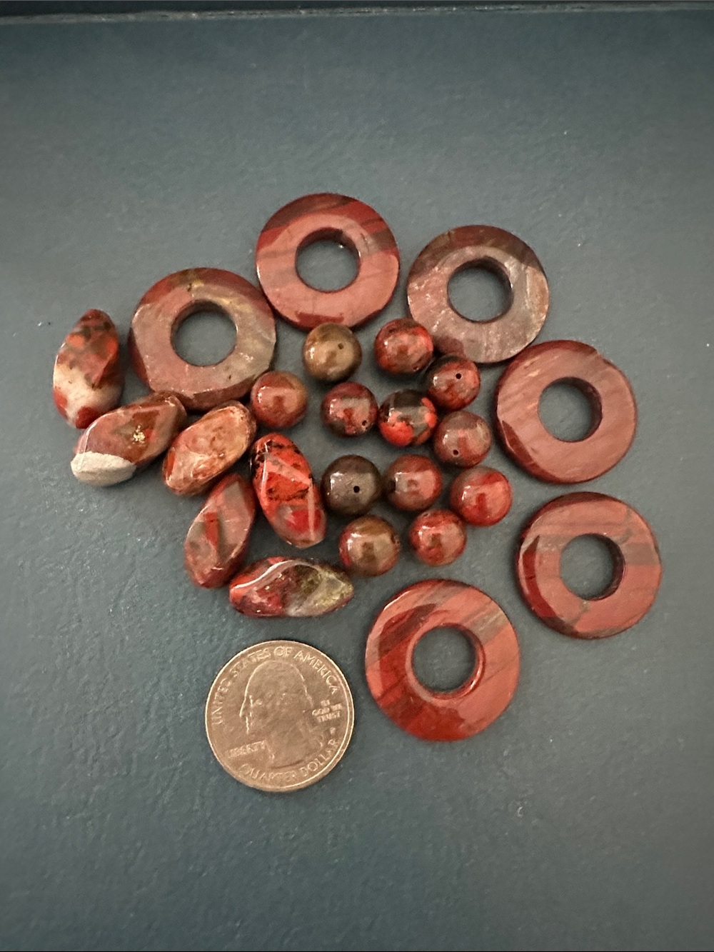 NEW listing 🌺 Vintage Semi Precious Stone Beads Bundle A